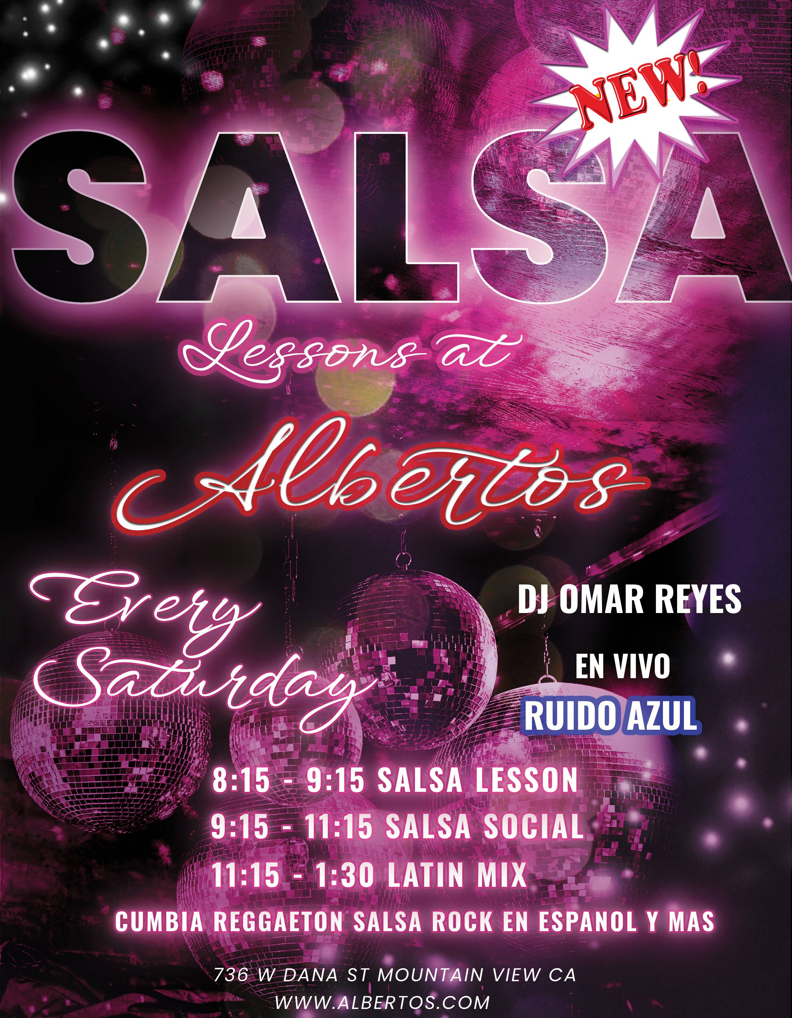 Albertos Saturday Salsa